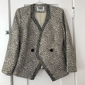 Vintage blazer in the style of Thierry mugler